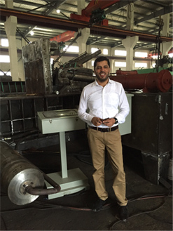 印度客戶(hù)參觀(guān)工廠(chǎng)